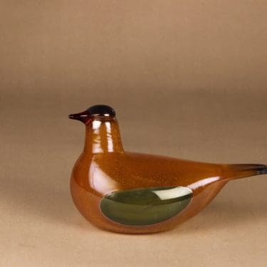 Nuutajärvi Vuosilintu 2001, Kultakyyhky, suunnittelija Oiva Toikka, Kultakyyhky, signeerattu, vuosilintu