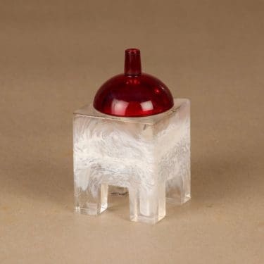 Nuutajärvi Babylon taidelasi, signeerattu, suunnittelija Markku Salo, signeerattu