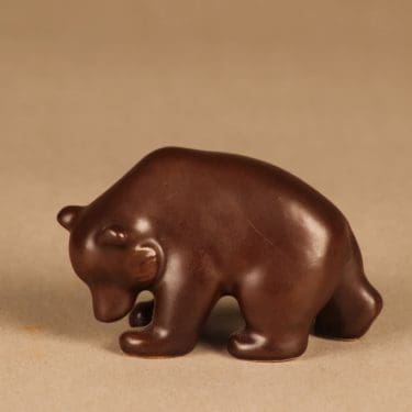 Arabia figuuri, karhu, suunnittelija Lea von Mickwitz, karhu