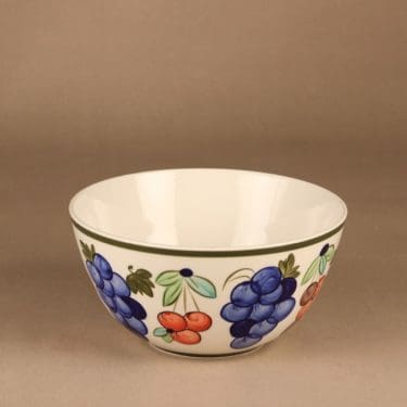 Arabia Palermo kulho, käsinmaalattu, suunnittelija Ulla Procope, käsinmaalattu, signeerattu