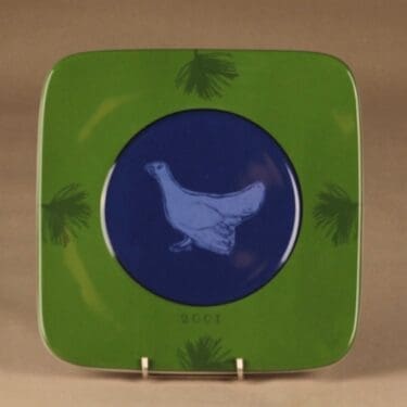 Arabia Flora Fauna vuosilautanen, suunnittelija Eeva Sivula, Pekka Toivanen, 2001,