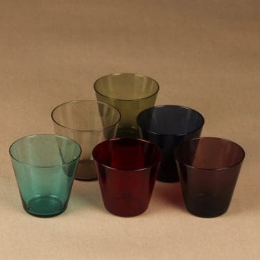 Nuutajärvi Kartio juomalasit, 15 cl, suunnittelija Kaj Franck, 15 cl