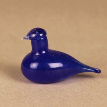 Nuutajärvi lintu , Hippiäinen, suunnittelija Oiva Toikka, Hippiäinen, signeerattu