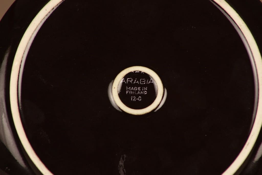 Arabia Kilta kahvikuppi ja erikoislautanen, TV-setti, suunnittelija Kaj Franck, TV-setti kuva 3