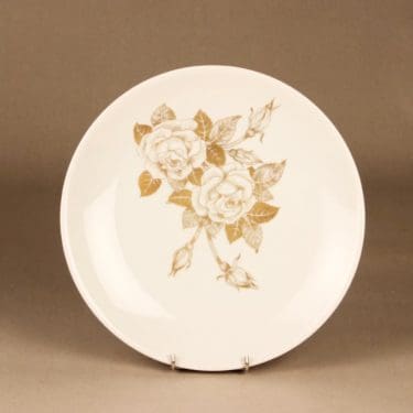 Arabia Kultaruusu serving plate designer Raija Uosikkinen