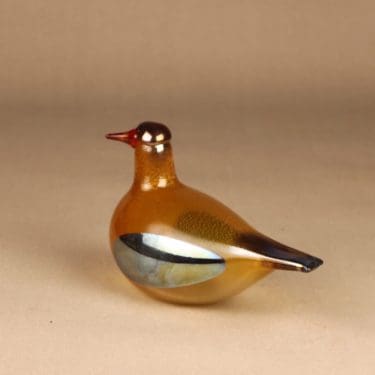 Nuutajärvi Vuosilintu 2001, Kultakyyhky, suunnittelija Oiva Toikka, Kultakyyhky, signeerattu