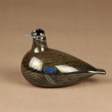 Nuutajärvi lintu , Pikku-Alli, suunnittelija Oiva Toikka, Pikku-Alli, signeerattu