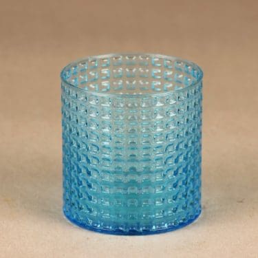 Nuutajärvi OTK juomalasi, turkoosi, suunnittelija Kaj Franck,