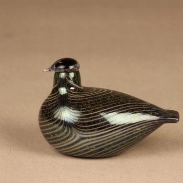 Nuutajärvi lintu , Pikku-Alli, suunnittelija Oiva Toikka, Pikku-Alli, signeerattu