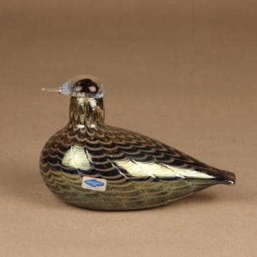 Nuutajärvi lintu , Pyy, suunnittelija Oiva Toikka, Pyy, signeerattu