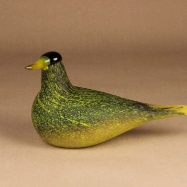 Nuutajärvi lintu , Kiisla, suunnittelija Oiva Toikka, Kiisla, signeerattu