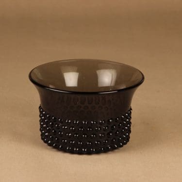 Nuutajärvi 5371 Näppylä bowl, gray designer Nanny Still