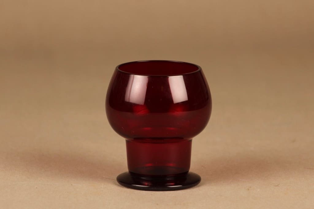 Nuutajärvi 1111 viinilasi, 15 cl, suunnittelija Kaj Franck, 15 cl, serikuva, nuuskamuikkunen