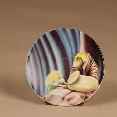 Arabia seinälautanen, Laru ja Carufa, suunnittelija Auvo Taivalvuo, Laru ja Carufa