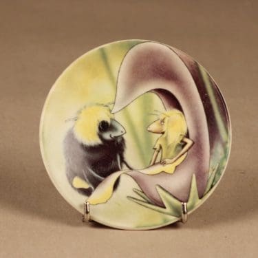 Arabia seinälautanen, Laru ja Kimalainen, suunnittelija Auvo Taivalvuo, Laru ja Kimalainen