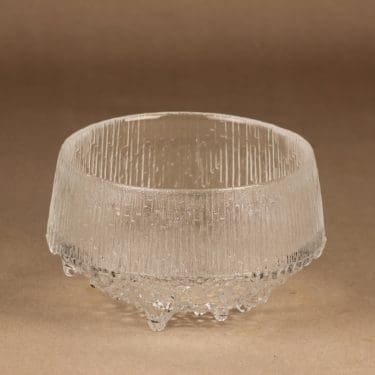 Iittala Ultima Thule kulho, kirkas, suunnittelija Tapio Wirkkala,