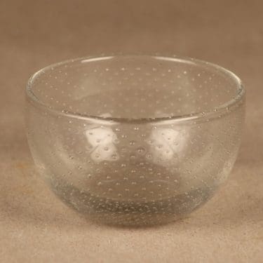 Nuutajärvi Pore kulho, pieni, suunnittelija Gunnel Nyman, pieni