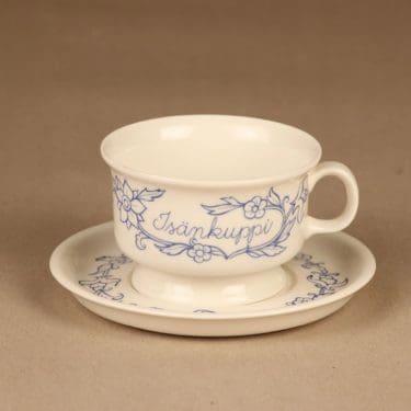 Arabia Sininen keittiö tea cup designer Raija Uosikkinen