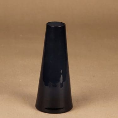 Nuutajärvi 1404 maljakko, sininen, suunnittelija Saara Hopea,