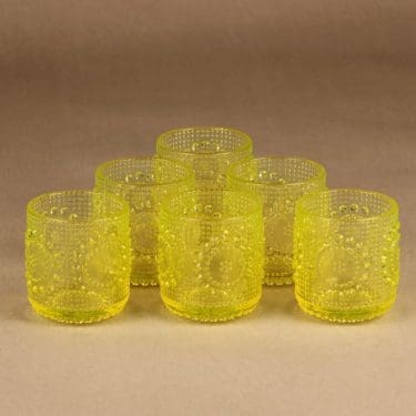 Riihimäen lasi Grapponia juomalasi, 15 cl, 6 kpl, suunnittelija Nanny Still, 15 cl