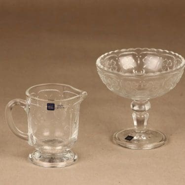 Nuutajärvi Apila sokerikko ja kermakko, kirkas, suunnittelija ,