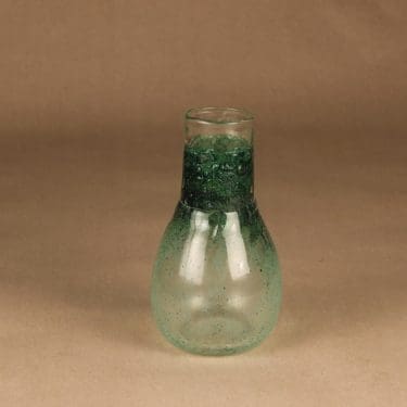 Nuutajärvi taidelasi, uniikki, suunnittelija Heikki Orvola, uniikki, signeerattu