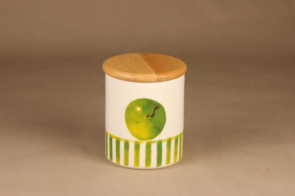 Arabia Omena purkki, kannellinen, suunnittelija Minna Immonen, kannellinen, sesonkituote kuva 2