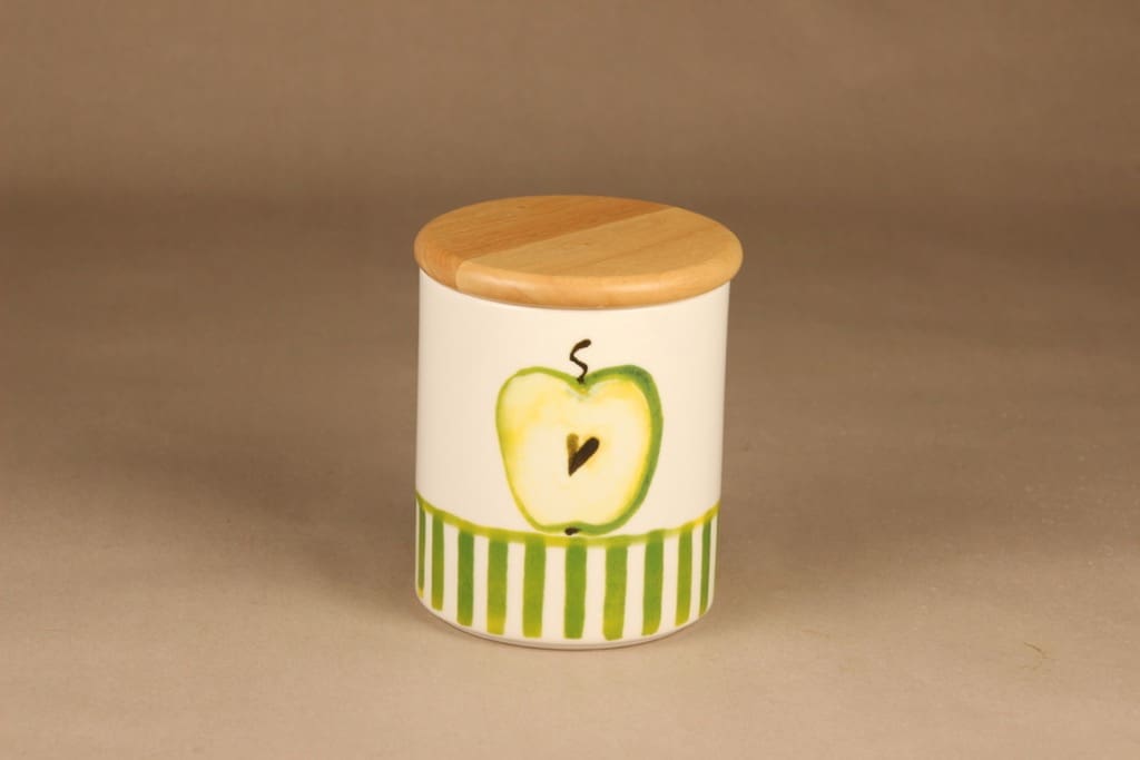 Arabia Omena purkki, kannellinen, suunnittelija Minna Immonen, kannellinen, sesonkituote kuva 3