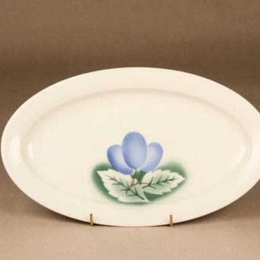 Arabia luumu tarjoiluvati, valkoinen, suunnittelija , luumu