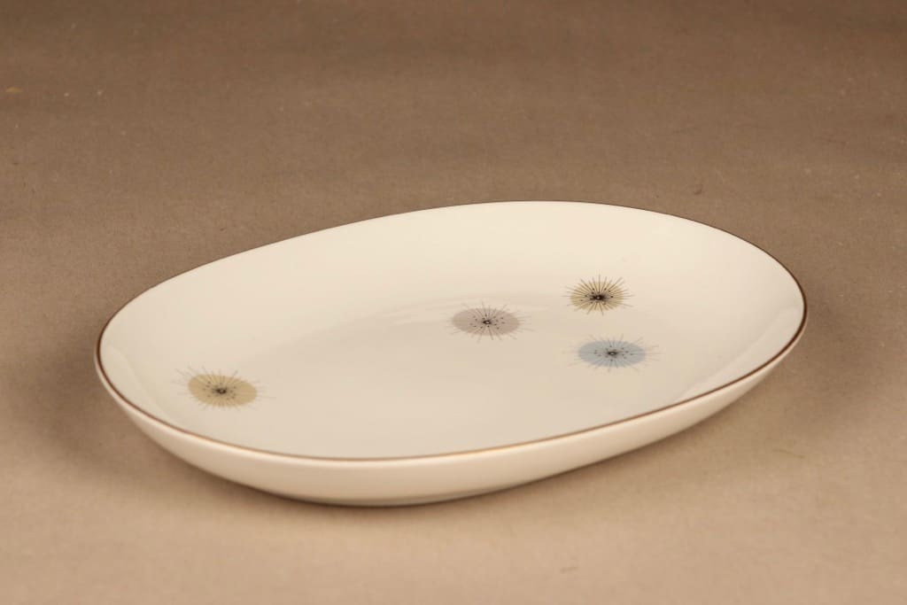 Arabia Jupiter tarjoiluvati, monivärinen, suunnittelija Raija Uosikkinen, serikuva kuva 2