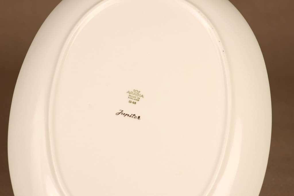 Arabia Jupiter tarjoiluvati, monivärinen, suunnittelija Raija Uosikkinen, serikuva kuva 3