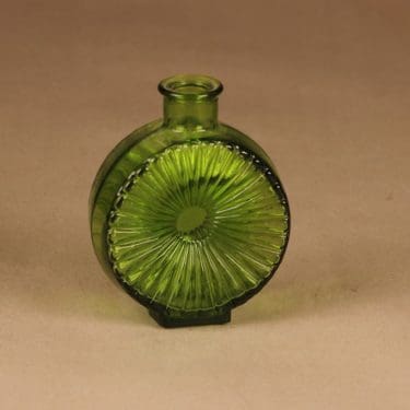 Riihimäen lasi Aurinkopullo koristepullo, Koko ¼, suunnittelija Helena Tynell, Koko ¼