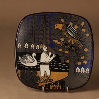 Arabia Kalevala annual plate 1998 designer Raija Uosikkinen