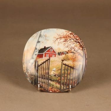 Arabia seinälautanen, Kotiseudun syksy, suunnittelija Anita Rantanen-Siewers, Kotiseudun syksy, serikuva