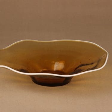 Kauklahden lasi malja, ruskea, suunnittelija ,