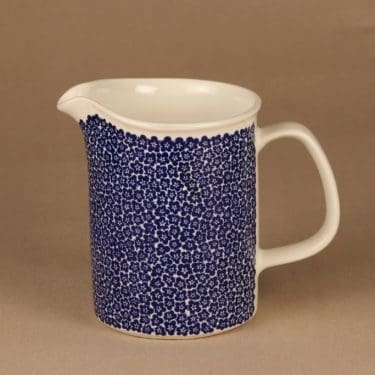Arabia Faenza kukka kaadin, 1 l, suunnittelija Inkeri Seppälä, 1 l, sinikukka