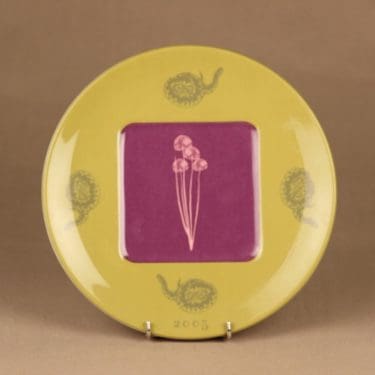 Arabia Flora&Fauna vuosilautanen, 2005, suunnittelija Eeva Sivula & Pekka Toivanen, 2005, kasviaihe