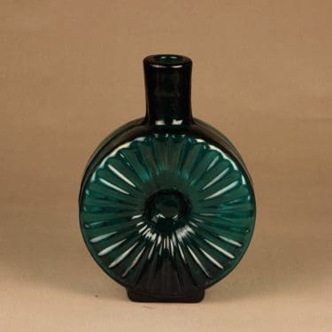 Riihimäen lasi Aurinkopullo koristepullo, erikoiserä, suunnittelija Helena Tynell, erikoiserä, suuri