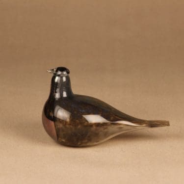 Nuutajärvi bird Snipe Limited edition designer Oiva Toikka