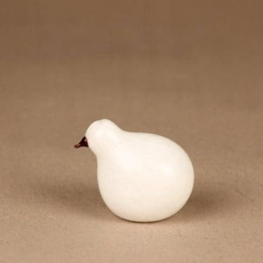 Nuutajärvi lintu , Untuvikko, suunnittelija Oiva Toikka, Untuvikko, Myyty vain Iittalan postimyynnissä.