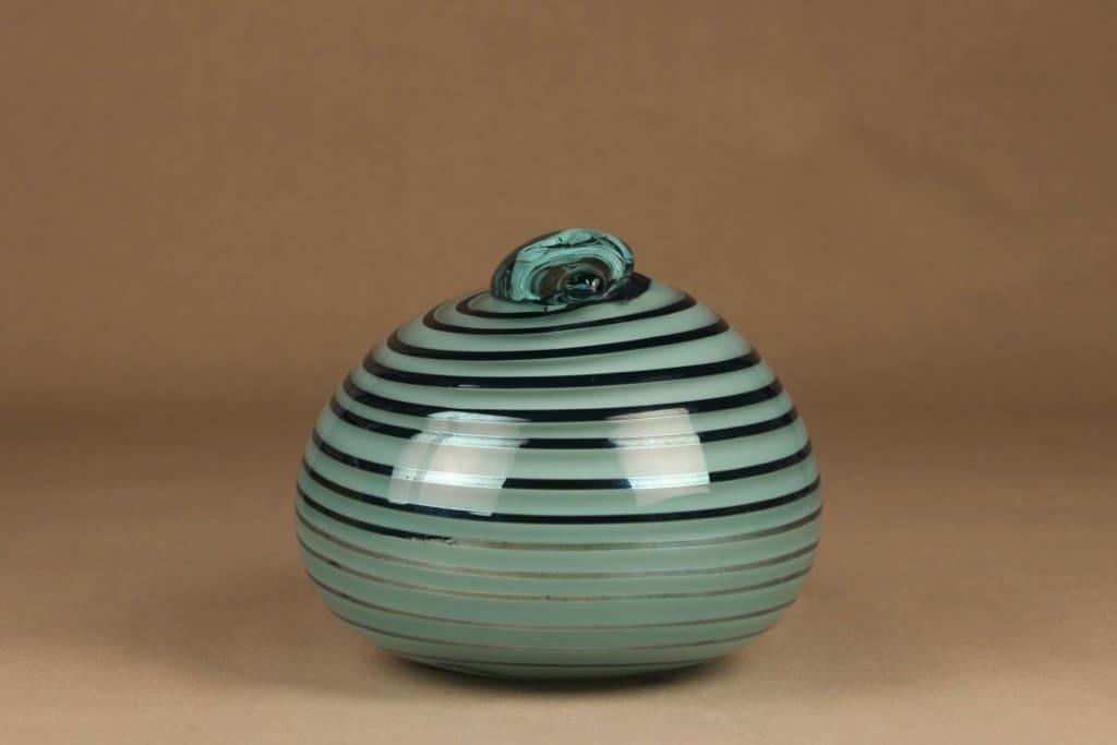 Nuutajärvi lintu , erikoistilaus, suunnittelija Oiva Toikka, erikoistilaus, signeerattu kuva 2