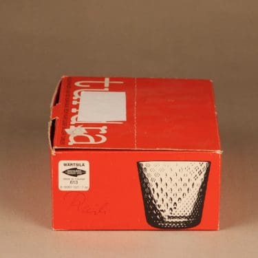 Nuutajärvi Tundra lasi, 6 kpl design Oiva Toikka