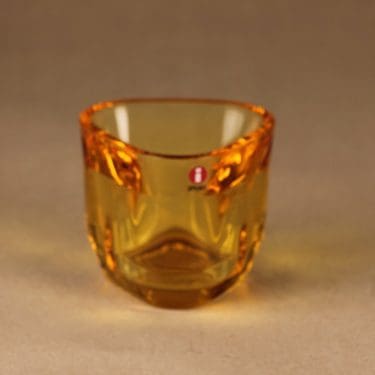 Iittala Tris tuikku , keltainen, suunnittelija Alfredo Häberli,