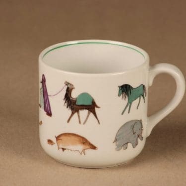 Arabia Zoo muki, suunnittelija Anja Juurikkala, eläin-aihe