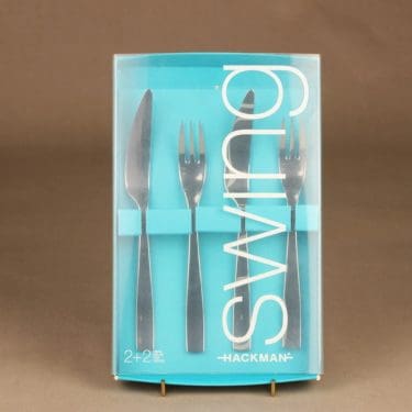Hackman Swing kalahaarukka ja -veitsi, 2+2 kpl
