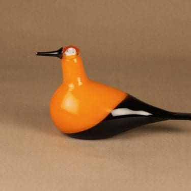 Nuutajärvi lintu , Oriol, suunnittelija Oiva Toikka, Oriol, signeerattu