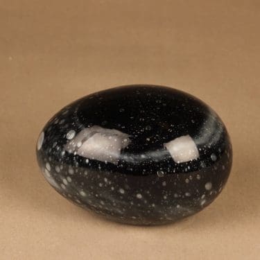 Nuutajärvi muna, Uniikki, suunnittelija Oiva Toikka, Uniikki, Signeerattu