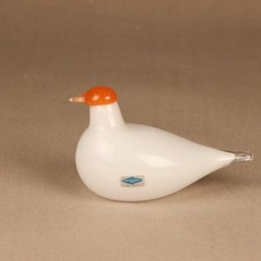 Nuutajärvi lintu , Kyyhky, suunnittelija Oiva Toikka, Kyyhky, Signeerattu