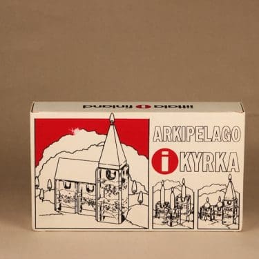 Iittala Arkipelago kynttilänjalka, Kirkko, suunnittelija Timo Sarpaneva, Kirkko