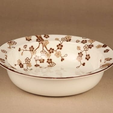 Rörstrand Japonica kulho, kannellinen, suunnittelija Jackie Lynd, kannellinen